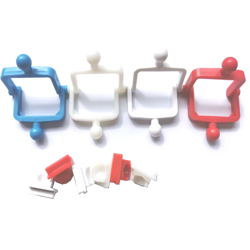 100Sets Dental Labor Kunststoff farbige Artikulator für Dental Gipsmodell Arbeit Image