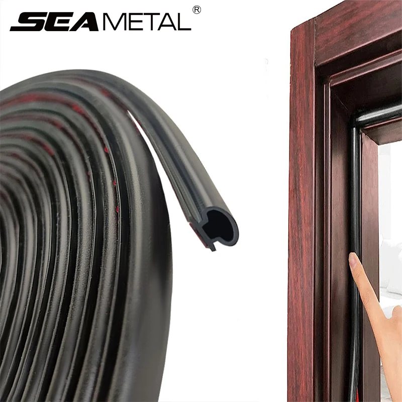 Nahtlose Tür Fenster Dichtung streifen tpe wetterfeste Antik ollisions dichtung streifen Schall dämmung für Sicherheits tür zubehör