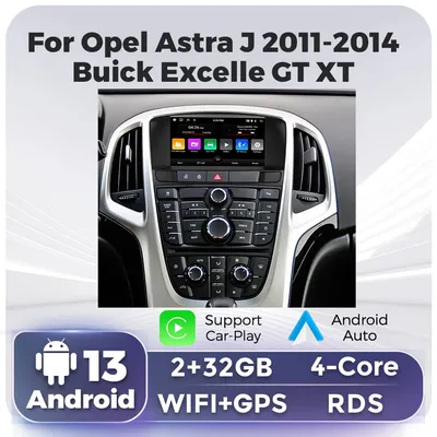 Autoradio Stereo Android 13 Carplay für Buick Excelle GT XT Opel Astra J 2011-2014 GPS Navigation Android Auto Video Nr. 2din DVD auto intelligentes system carplay autoradio android car radio auto