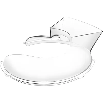 Spülmaschinenfest, KSMBLPS Ausgießschutz für Kitchenaid 5,5 qt, 6 Quart & 5, 7, 8 Qt Edelstahlschüssel, passend für ka Bowl-Lift Bowl