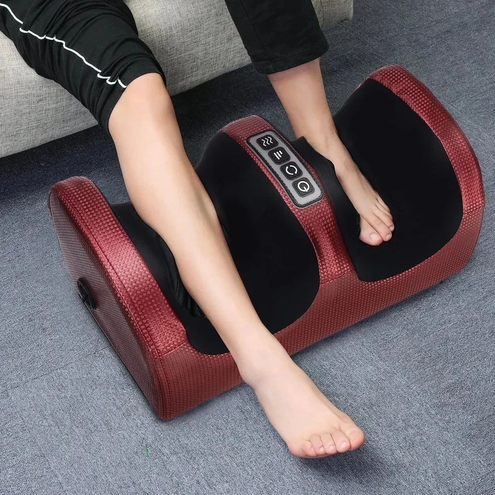 Infrarot-Heizung Fußmassagegerät Rolling Shiatsu Kalb Gesundheitspflege Therapie Deep Tissue Muskeln lindern Müdigkeit Vibrator Machin Image
