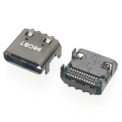 2-10 stücke Typ-C Power Jack Stecker Für DELL Latitude 5285 5289 7389 5290 USB 3,1 24Pin Typ C Image