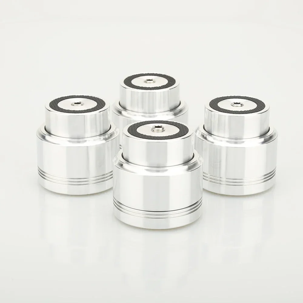 4 Stück Füße Magnets chwebebahn Lautsprecher Aluminium legierung Verstärker Stand Spikes Scheiben Plattenspieler CD-Player Computer Dac Maschine Basis füße Image