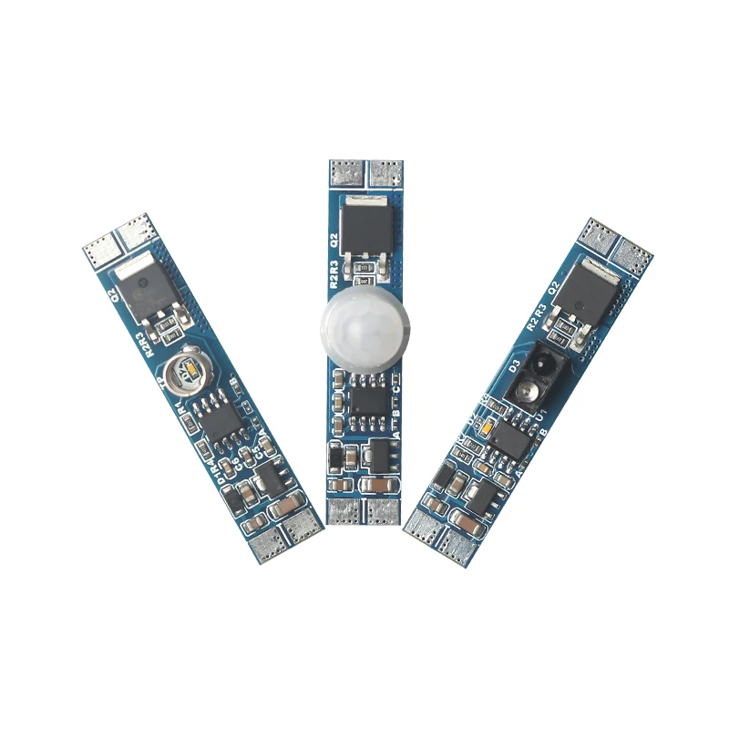 DC12V 24V Neues Bleifreies Sensormodul 8A PIR-Bewegungs-/IR-Handwellen-/Berührungssensor-Modul für LED-Schrankbeleuchtung
