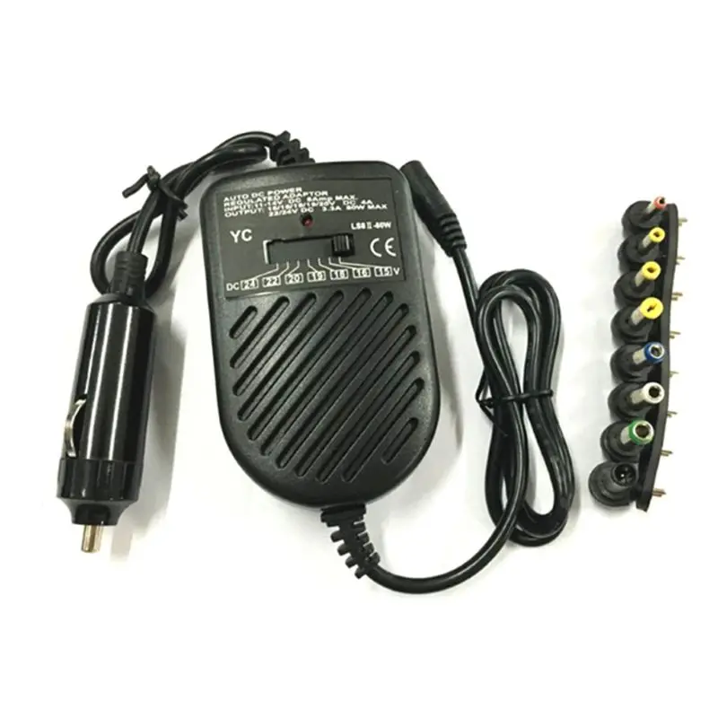 Für DC 80W Auto Auto Universal Ladegerät Netzteil Adapter Set für Laptop Noteboo Image