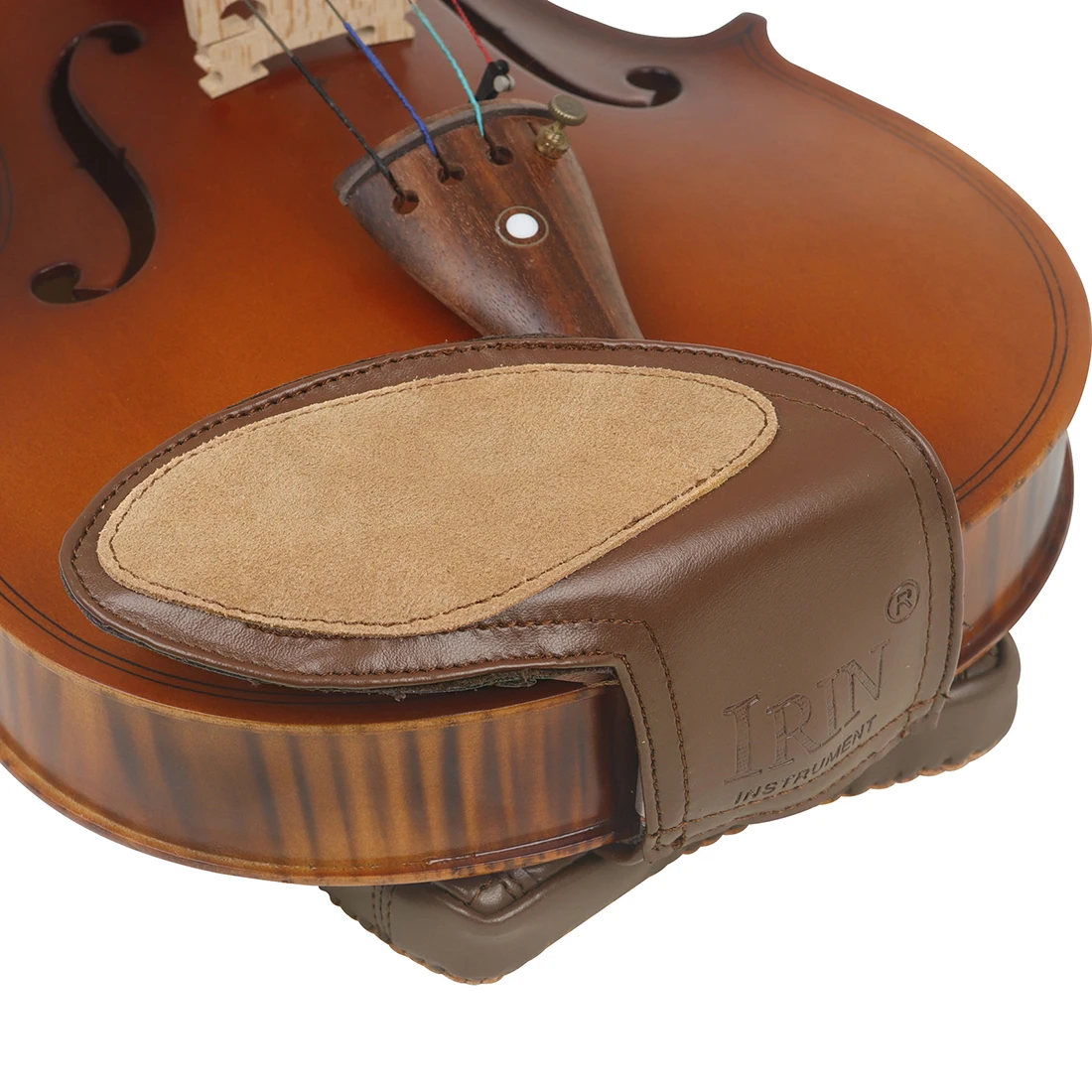 IRIN Violine Kinnhalter Schulterstütze Violine Linke Schulterpolster Violine Gepolsterte Kinnhalter 1/8 1/4 1/2 3/4 4/4 Violine Zubehörteile Image