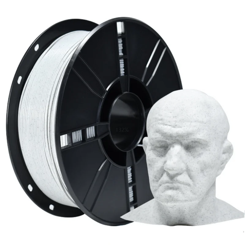 3D-Druckfilament PLA 1 kg 500 g 250 g Standard-PLA-Filament 1,75 mm FDM-Drucker Kunststoffmaterial 3D-Filament Silber Schwarz Marmor Image