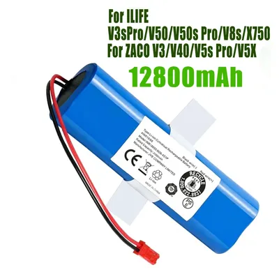 Original Li-Lion-Akku für ILIFE V3s Pro, V5s Pro, V8s, V8 Plus, V80, V80 Max, V80 Pro, V3s Max 18650 Image