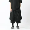 Streetwear Männer Harem Hosen chinesischen Stil Jogging hose Männer schwarz Hip Hop Hosen Sommer Männer Design Freizeit hose große Größe 5xl