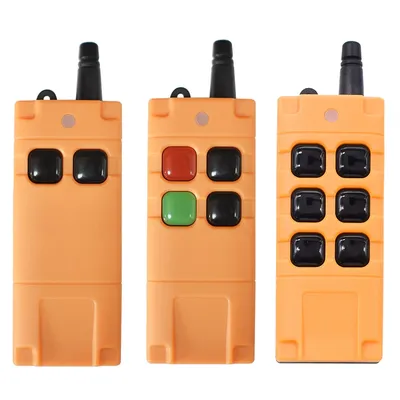 433Mhz Remote Control Learning Code 1527 RF Module Wireless 6 Button Antenna Reach 2000m Long Range