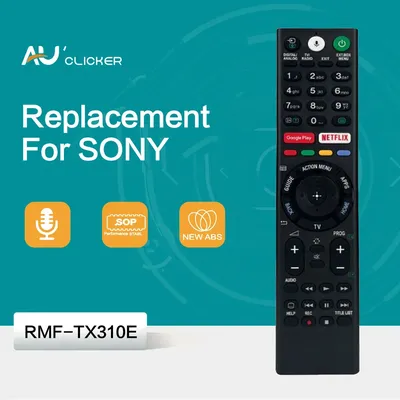 RMF-TX310E replacement voice remote control for Sony Bravia LED LCD TV KD-49XE8004 KD-49XE8005