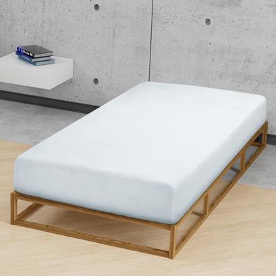 biberna Jersey-Elastic-Spannbetttuch ciel, 1x 180x200 cm - 200x220 cm Image