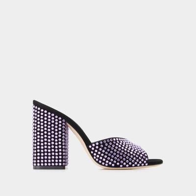 Holly Anja Sandals - Paris Texas - Purple Onyx