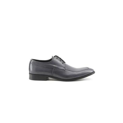 Made in Italia Herren Laser Durchbruch Synthetikleder Schnürschuhe in Grau Image