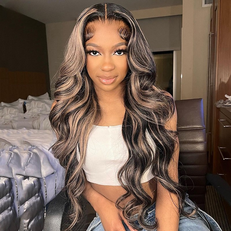 Remy Human Hair 5x5 Closure 13x6 Lace Front 13x4 Lace Front Wig Side Part Middle Part Free Part Brazilian Hair Curly Body Wave Multi-color Wig 130% 150% 180% Density with Baby Hair Highlighted