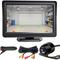 Auto-Rückfahrkamera mit LED-Beleuchtung, wasserdichte HD-Kamera, 4,3-Zoll-HD-LCD-Monitor, komplettes Parksystem für Pickup, Van, Wohnmobil