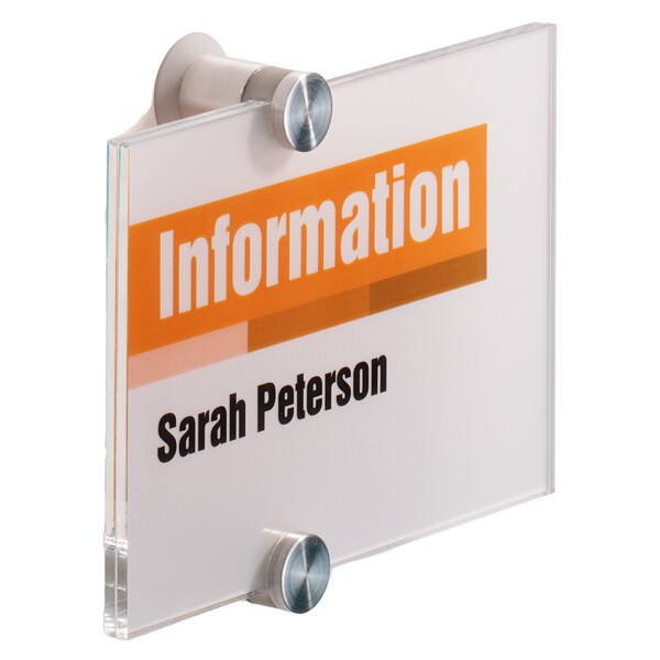 DURABLE Türschild CRYSTAL SIGN 148 x 105 mm Image