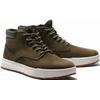 Schnürboots TIMBERLAND "MAPLE GROVEMID LACE UP SNEAKER", Gr. 45, grün (dunkelgrün), Leder, sportlich, Schuhe, Winterschuhe, Sneakerboots, Winterboots
