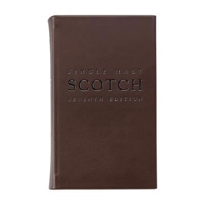 Graphic Image Single Malt Scotch Coffee Table Book, Leather, Brown