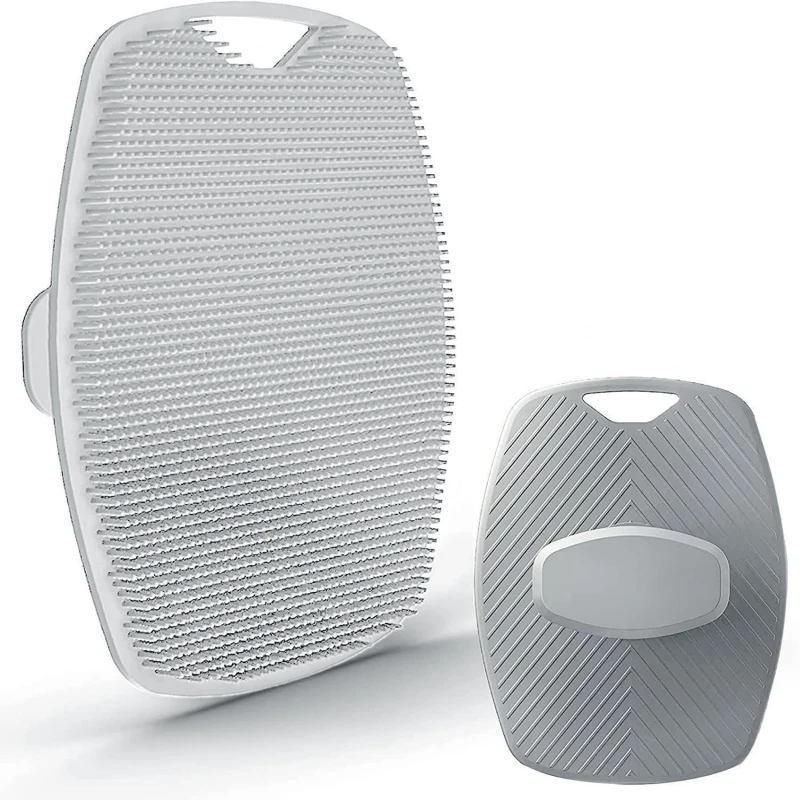 1PC Weiche Silikon Peeling Pinsel Wäscher Dusche Sanfte Massage Bad Pinsel Unisex Reiniger Manuelle Körper Reinigung NEUE Image