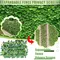 Retractable Artificial Privacy Fence Faux Ivy Leaf Hedges Fence Indoor Outdoor Garden Deck Balcony