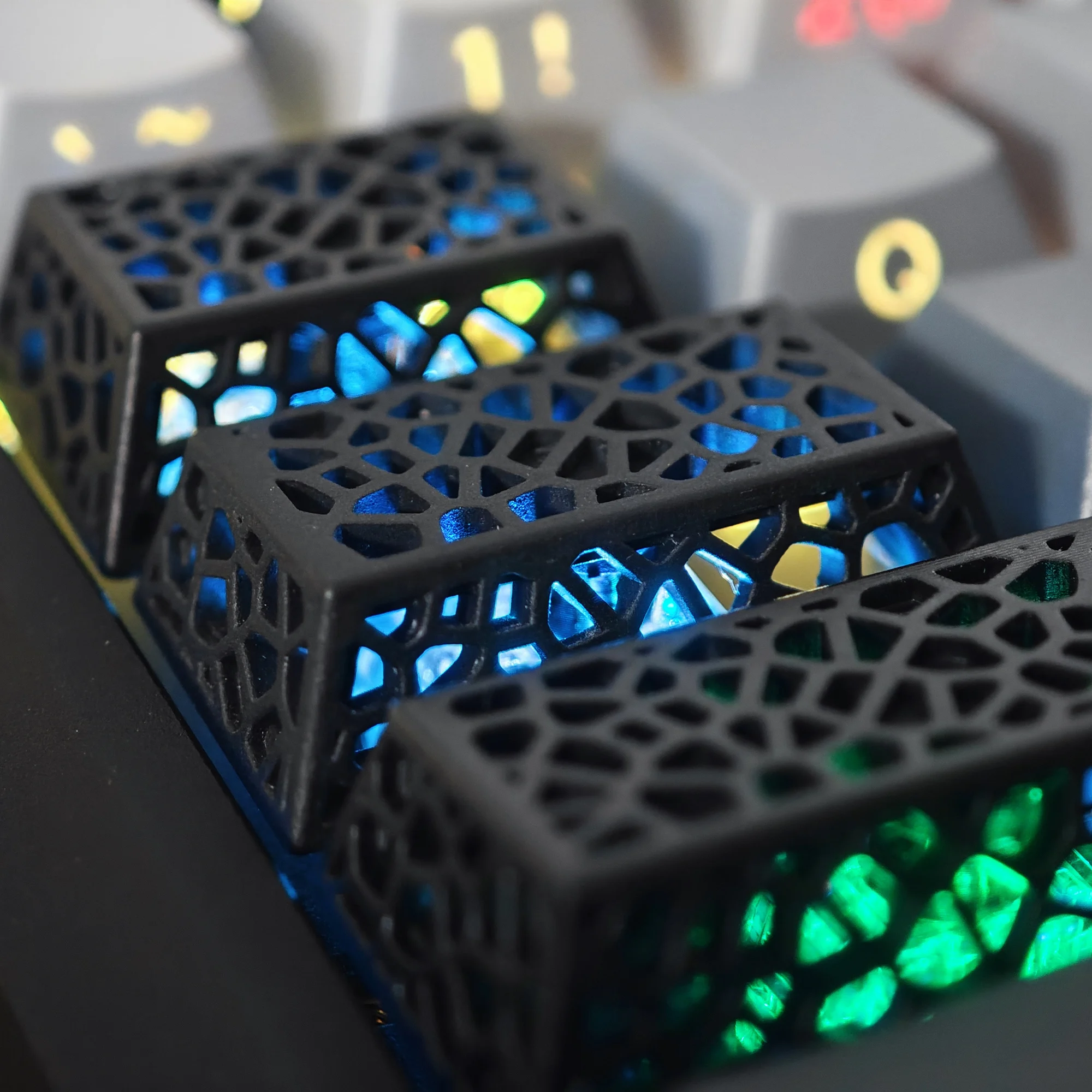 Neuheit Handwerker Keycap Harz Vogelnest Glanz durch Keycaps für Cherry MX mechanische Gaming-Tastatur Image