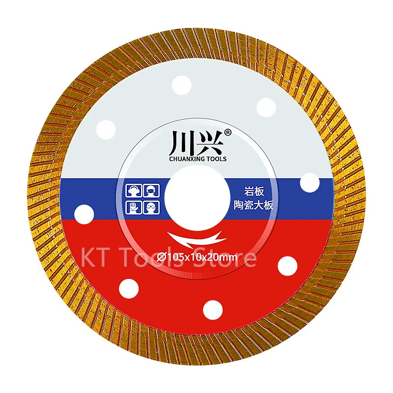 105/110/115/125 mm Diamant-Trennscheibe, dünner Schneider, Winkelschleifer, Schneidklinge, Scheiben für Porzellan, Keramikplatten, Marmorfliesen Image