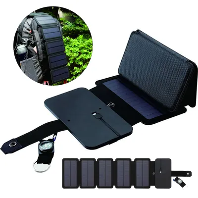 Neue Solar Panel 20W Outdoor-Tool Camping Ausrüstung Tragbare Solar Ladegeräte Wasserdicht Camping Liefert Überleben Gadgets