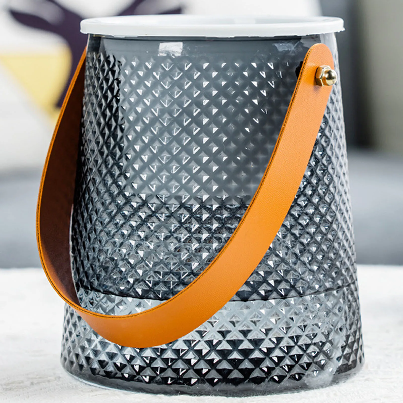 Hydrokultur-Pflanzgefäße mit Griff, sichtbare Blumentöpfe mit großem Fassungsvermögen als Geschenk für Gartenbegeisterte und Liebhaber Image