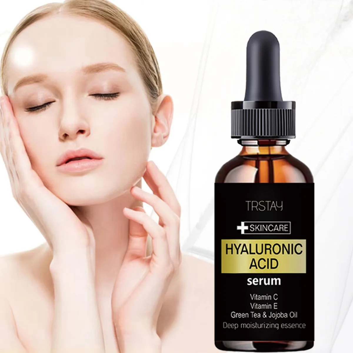 5ML/15ML/30ML/50ML/100ML Hyaluronsäure-essenz feuchtigkeitsspendende feuchtigkeitsspendende porenstraffung reparatur original essenz Image