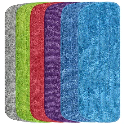 Mop Pads Kopf Ersatz Spray Pads Mikro faser Reinigungs pads für nasse trockene Mops flache Ersatz köpfe für die Boden reinigung