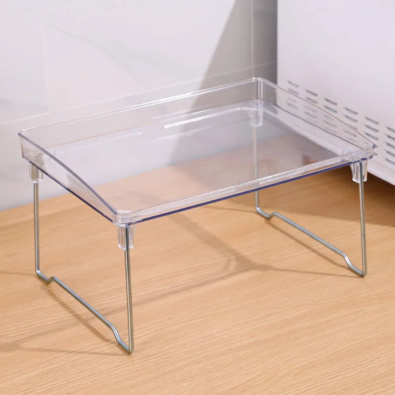 Desktop Doppel-schicht Kosmetik Lagerung Rack Küche Regal Haushalt Multifunktionale Desktop-Organizer Sparen Platz