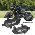 Borsa per attrezzi da moto borsa laterale a triangolo con guscio rigido impermeabile per YAMAHA MT03 MT07 MT09 MT10 SP MT 03 07 09 FZ07 FZ09