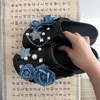 Elegante Stoffe Blumen schuh Charms für Krokodile Vintage Luxus bunte Schuh accessoires Designer Mode Clogs Dekorationen neue DIY