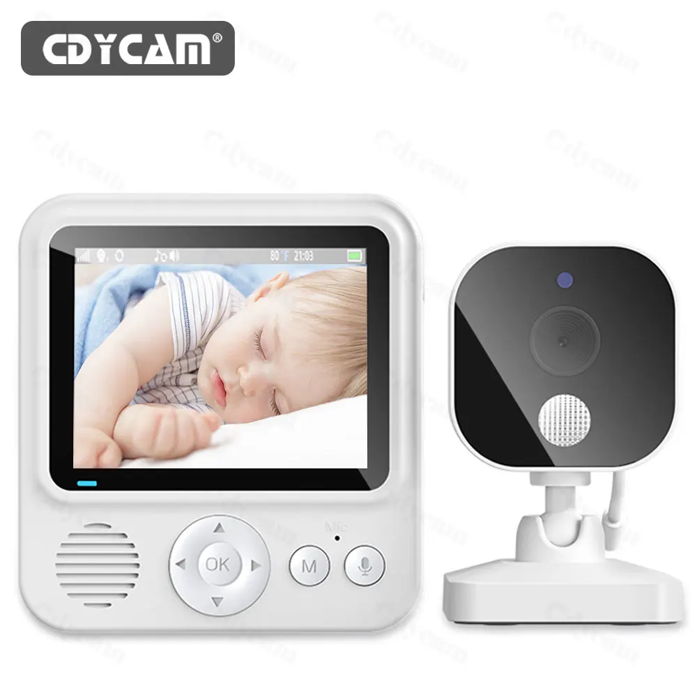 Cdycam ABM900 2,8 Zoll Baby Monitor Überwachung Video Baby Kamera Sicherheit Schutz Zwei-wege Audio Nachtsicht Cam Babysitte Image
