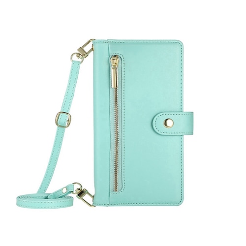 Handy Hülle Handyhüllen Für Samsung Galaxy S25 S24 S23 S23 FE S22 S21 Ultra Plus A55 5G A35 5G A25 A15 Rückseite Mit Ständer Magnetisch Reisverschluss Retro TPU PU-Leder Image