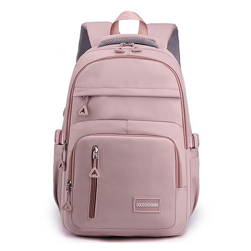 Minimalistischer Rucksack für Mädchen im Teenageralter, lässige, wasserabweisende Laptoptasche für Schule, Campus, Schulbeginn und den täglichen Gebrauch Image