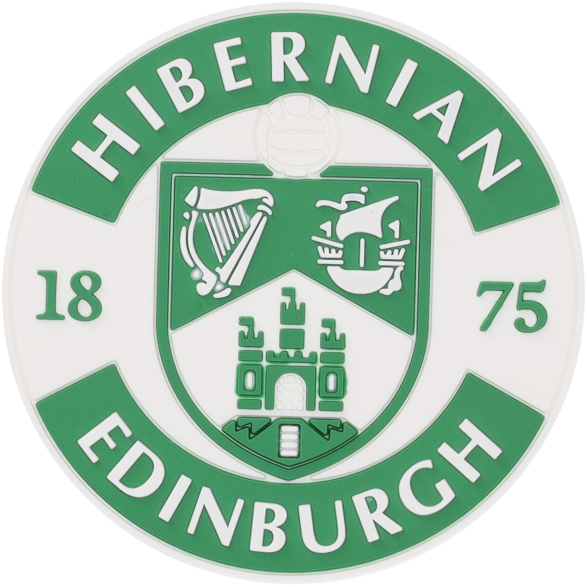 Hibernian 2D-PVC-Wappen-Kühlschrankmagnet Image
