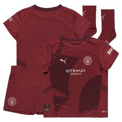 Manchester City PUMA Mini-Ausweichausrüstung 2024-25 - Baby Image