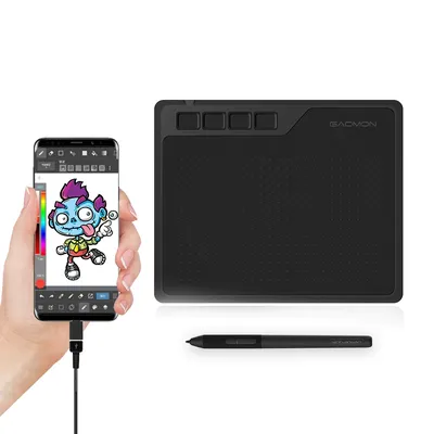 GAOMON S620 6.5x4 Inches Digital Pen Tablet For Drawing Design Android Phone Windows Mac OS System