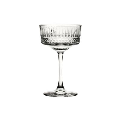 Steelite P440436 9 oz Pasabahce Elysia Champagne Coupe Glass, Clear