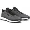 Wanderschuh TIMBERLAND "FIELD TREKKER MID LACE UP SNEAKER", Gr. 44, grau (mittelgrau), Leder, Synthetik, sportlich, Schuhe, Wintersneaker, Sneaker, Winterschuhe