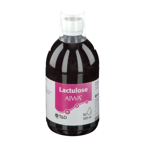 Lactulose Aiwa 670 mg/ml Lösung zum Einnehmen 500 ml