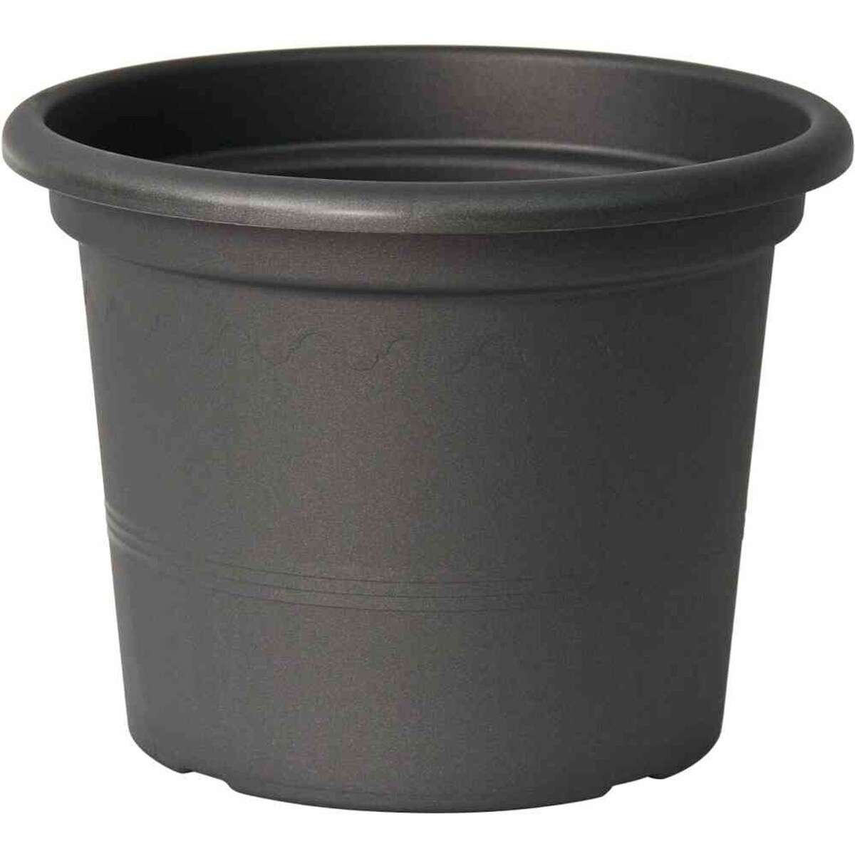 euro3plast Kübel GEO Ø 20 cm anthrazit rund anthrazit 20 Image