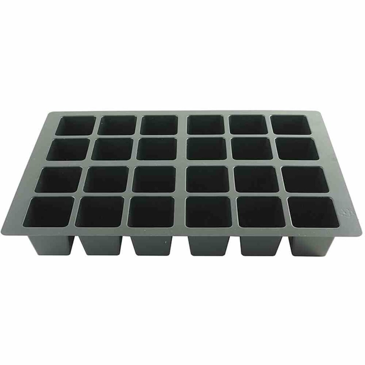 Siena Garden Topfplatte 310x530 mm mit 24 Töpfen Ø 7,4 cm gelocht aus Kunststoff Image