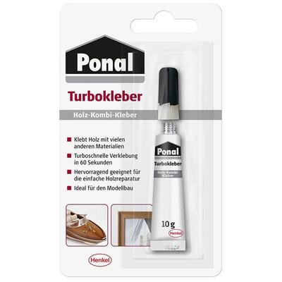 Ponal Turbo Kleber 10 g Tube 60 Sekunden Klebstoff