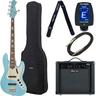 Harley Benton MV-5JB Daphne Blue Set