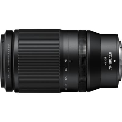 NIKON Objektiv "NIKKOR Z 70-180mm 1:2.8 für Z5, Z5II, Z 6II, Z6 III und Z f passendes", schwarz, T:15,1cm Ø:8,35cm, Objektive