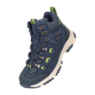 Mountain Warehouse Childrens/Kids Adventurer Wasserdichte Wanderstiefel (Blau) Image