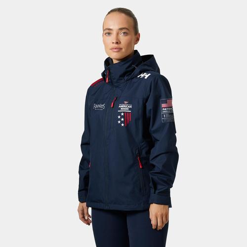 Helly Hansen Women's American Magic Crew Hooded Sailing Jacket 2.0 L